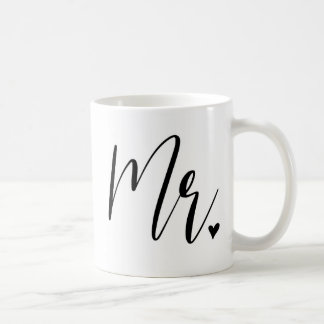 Mr Mug, Gift For Him, His and Her Mug, Mug Gift