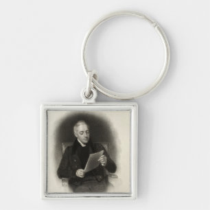 Mr. Murray, publisher of Lord Byron's works Key Ring