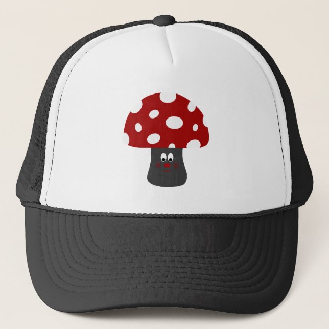 Mr Mushroom Trucker Hat (Front)