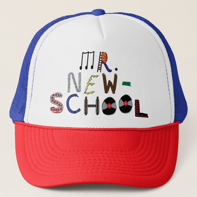 Mr New-School Font Cap (Front)