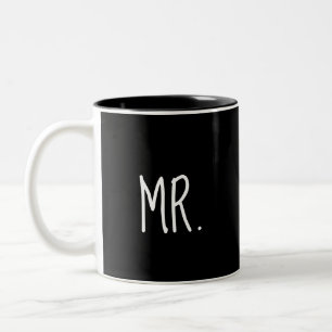 MR. Newlywed Two-Tone Coffee Mug