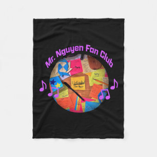 Mr. Nguyen Fan Club Fleece Blanket