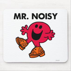 Mr. Noisy   Large Walking Clogs Mouse Pad