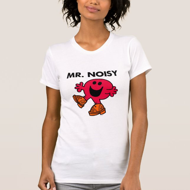Mr. Noisy | Large Walking Clogs T-Shirt (Front)
