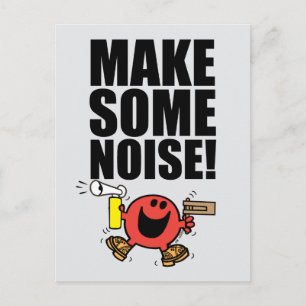 Mr. Noisy Make Some Noise Postcard