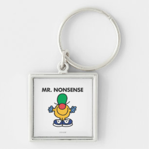 Mr. Nonsense   Funny Outfit Key Ring