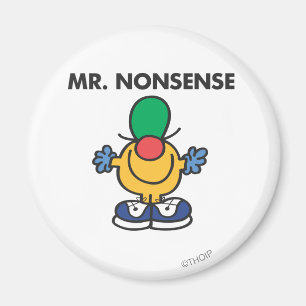Mr. Nonsense Funny Outfit Magnet