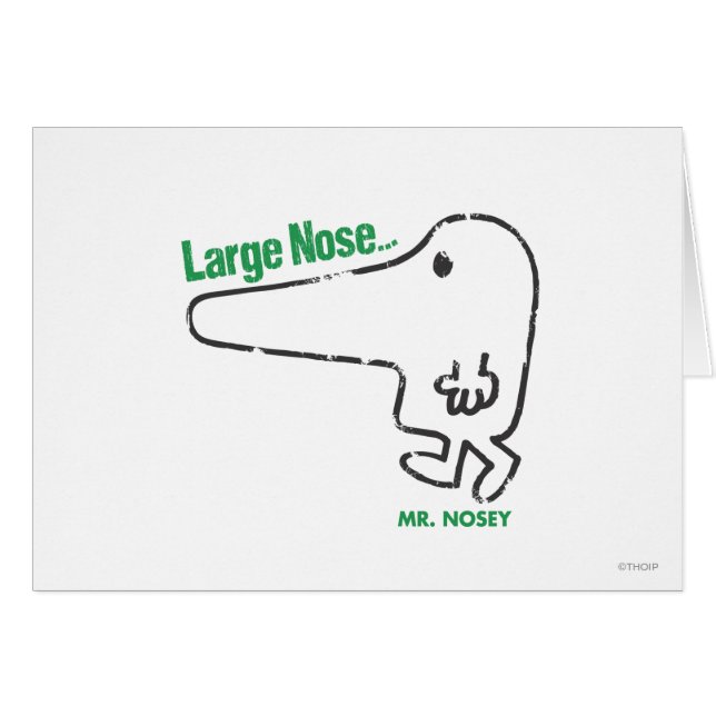 Mr. Nosey | Large Nose (Front Horizontal)