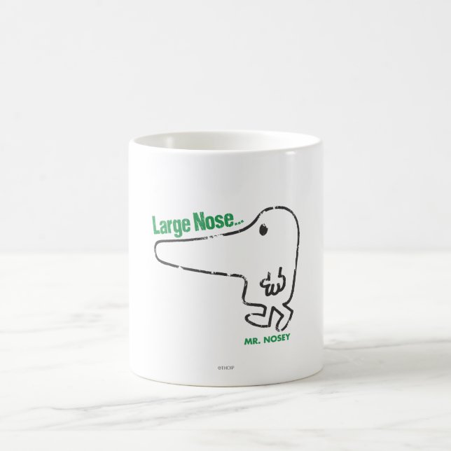 Mr. Nosey | Large Nose Coffee Mug (Center)