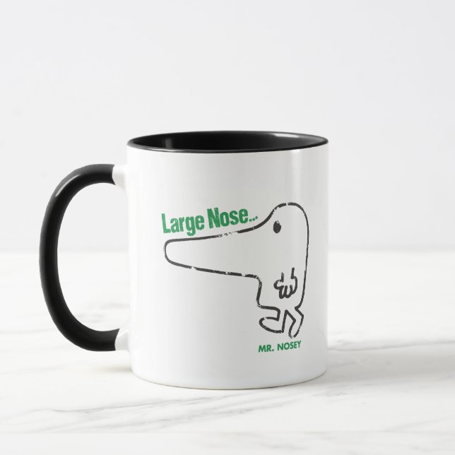 Mr. Nosey | Large Nose Mug (Left)