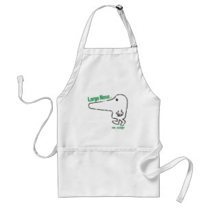 Mr. Nosey   Large Nose Standard Apron