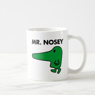 Mr. Nosey   Leading By A Nose Coffee Mug
