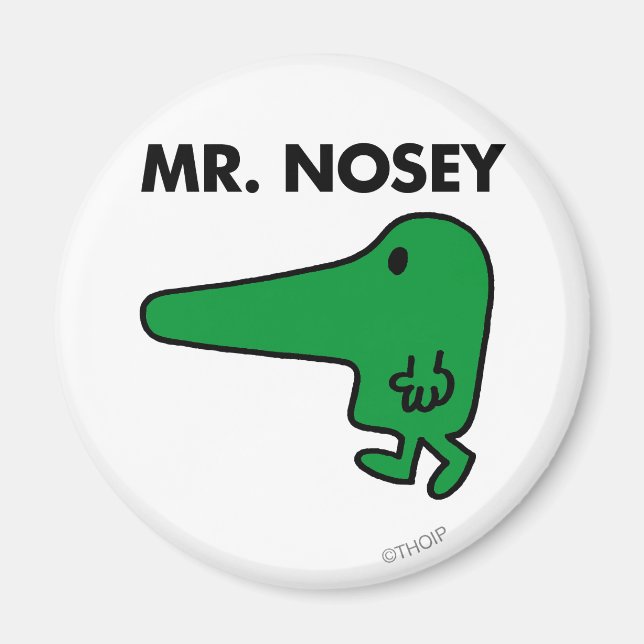 Mr. Nosey | Leading By A Nose Magnet (Front)
