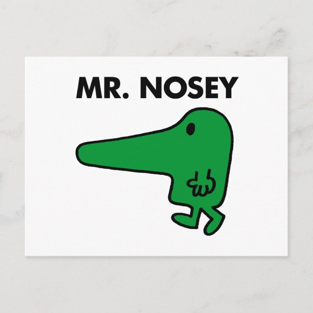 Mr. Nosey | Leading By A Nose Postcard (Front)