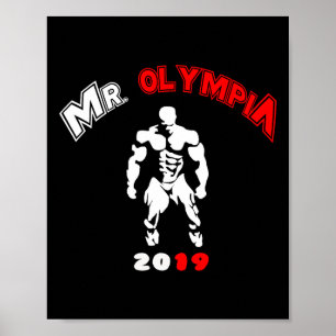 Mr Olympia 2019 Gym Bodybuilding Fitness Workout  Poster