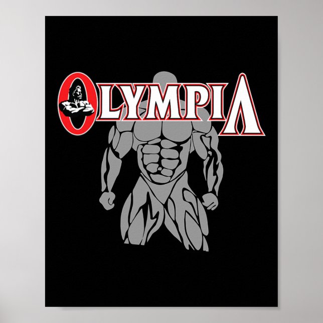 Mr Olympia For Men Women Fitness Bodybuilding 1  Poster (Front)