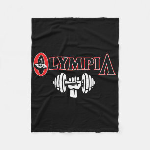 Mr Olympia For Men Women Fitness Bodybuilding 3 Fleece Blanket