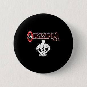 Mr Olympia For Men Women Fitness Bodybuilding 4  6 Cm Round Badge
