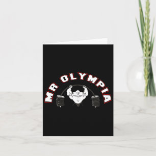 Mr Olympia For Men Women Fitness Bodybuilding 5  Card