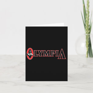 Mr Olympia For Men Women Fitness Bodybuilding Card