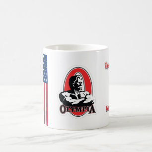 Mr Olympia mug with USA flag 🇺🇸