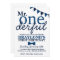Mr Onederful 1st Birthday Invitation