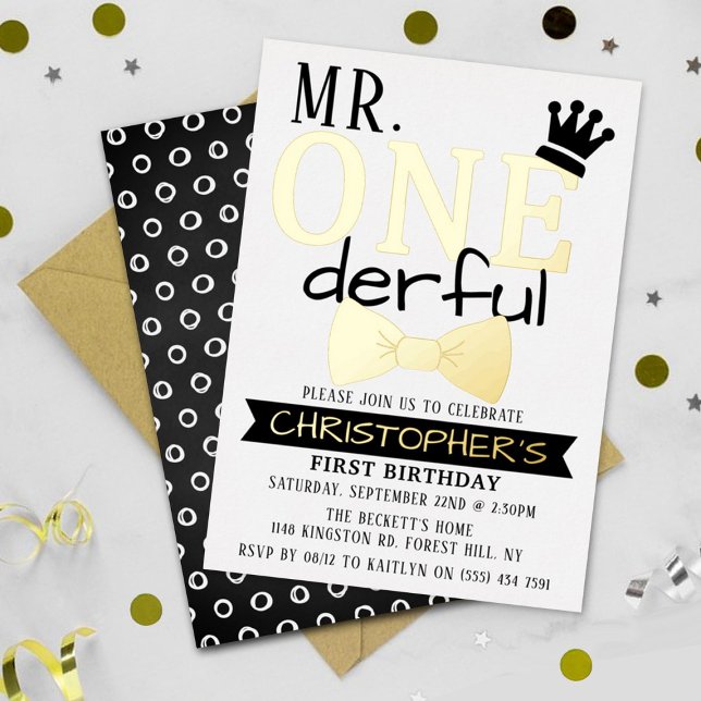 Mr. ONEderful 1st Birthday Real (Creator Uploaded)