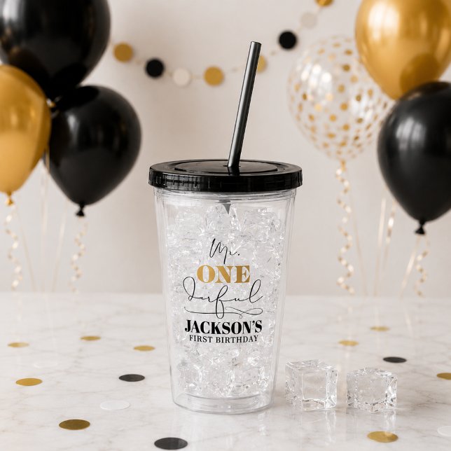 Mr. Onederful Acrylic Tumbler (Mr. Onederful Acrylic Tumbler)