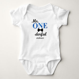 Mr. ONEderful Baby Jersey Bodysuit