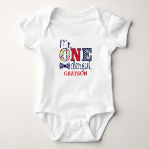 Mr. ONEderful Baby Romper - First Birthday Outfit Baby Bodysuit