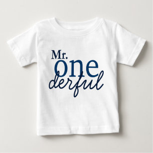 Mr Onederful Baby T Shirt