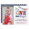 Mr. ONEderful Birthday Invitation with Photo