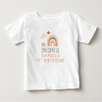 MR Onederful Boho Rainbow First Birthday