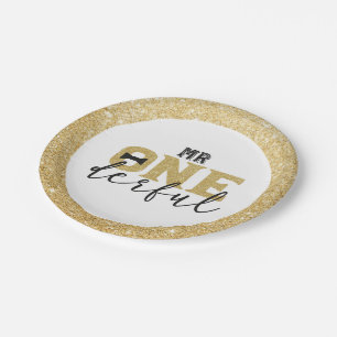 Mr Onederful Paper Plates