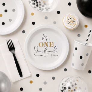 Mr. Onederful Paper Plates
