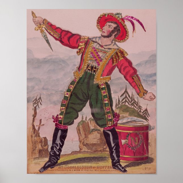 Mr. Osbaldiston as Andreas Hofer Poster (Front)