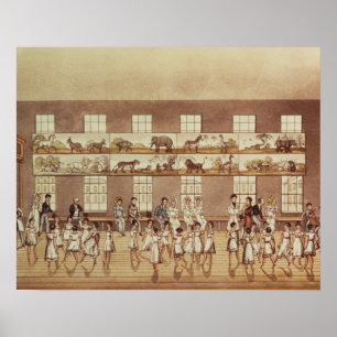 Mr Owen's Institution, New Lanark (Quadrille Danci Poster