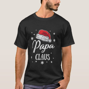 Mr Papa Santa Claus Christmas Dad Matching Family T-Shirt