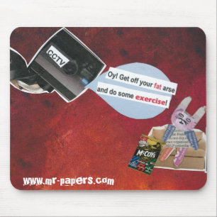 Mr Papers - CCTV Mouse Pad