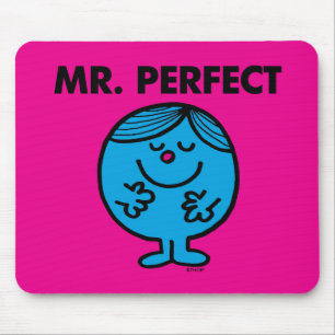 Mr. Perfect Quietly Content Mouse Pad