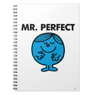 Mr. Perfect Quietly Content Notebook
