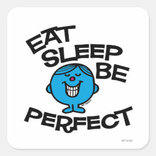 Mr. Perfect's Plan For Life Square Sticker