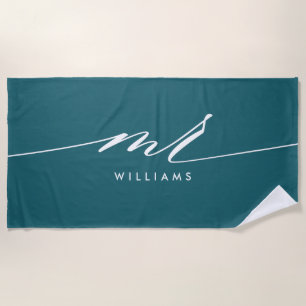 Mr   Personalized Groom Beach Towel