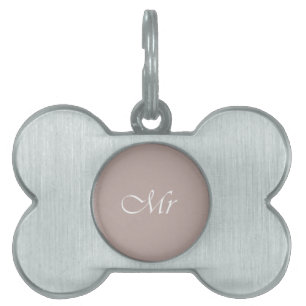 Mr Pet Name Tag