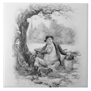 Mr Pickwick, from 'Charles Dickens: A Gossip about Ceramic Tile