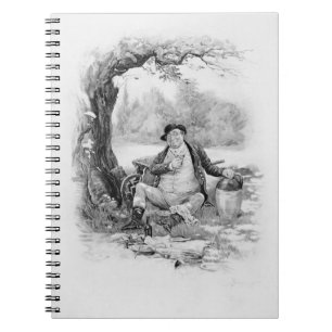 Mr Pickwick, from 'Charles Dickens: A Gossip about Notebook