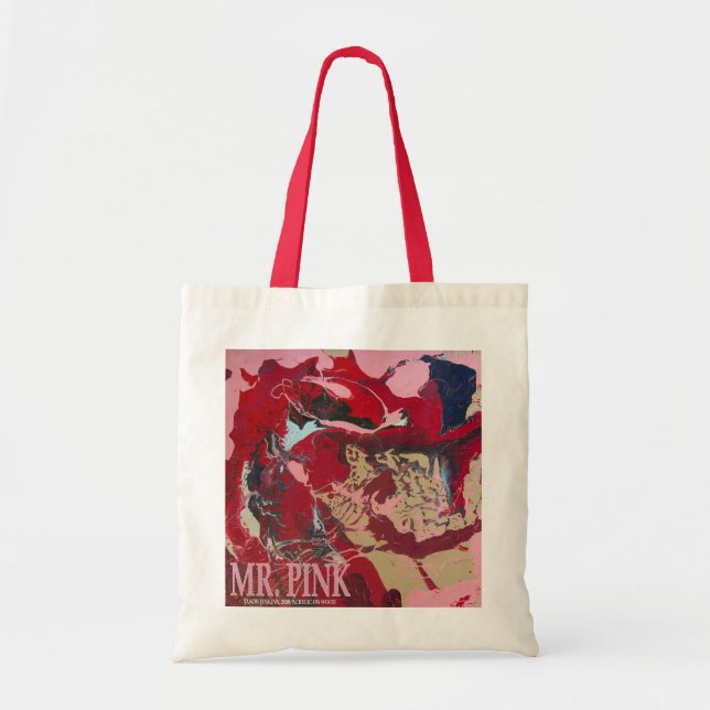 MR PINK TOTE BAG (Front)