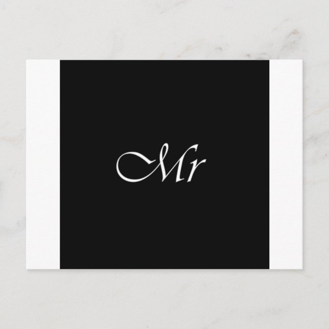 Mr Postcard (Front)