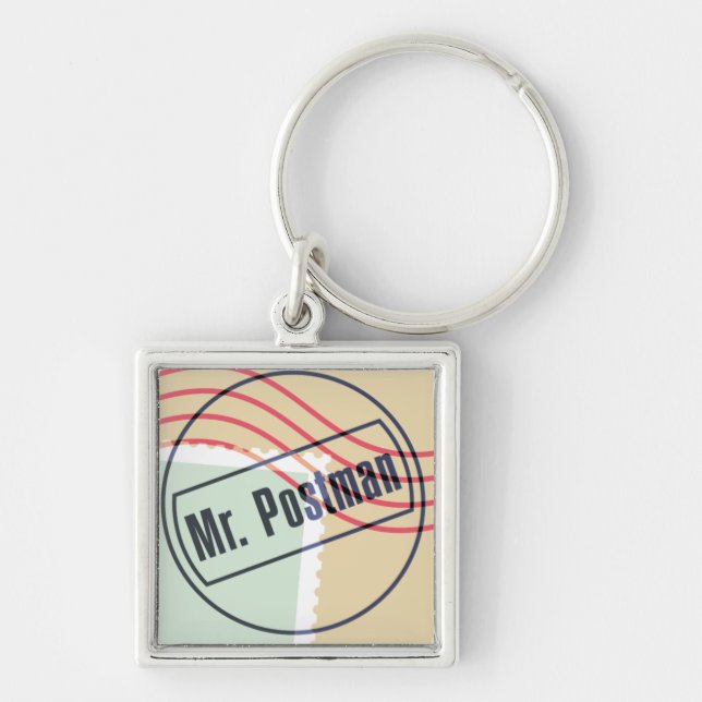 mr. Postman Key Ring (Front)