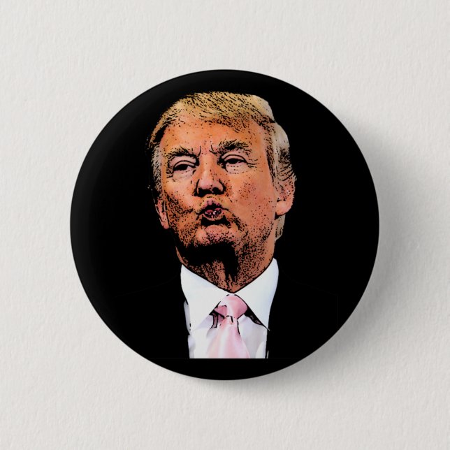 Mr President  6 Cm Round Badge (Front)